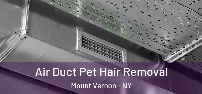 Air Duct Pet Hair Removal Mount Vernon - NY